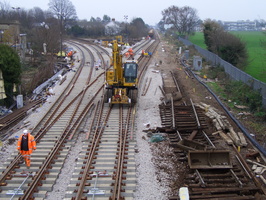 Track relaying - Havant junction